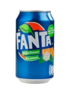   Fanta Elderflower&Lemon, 0.33 